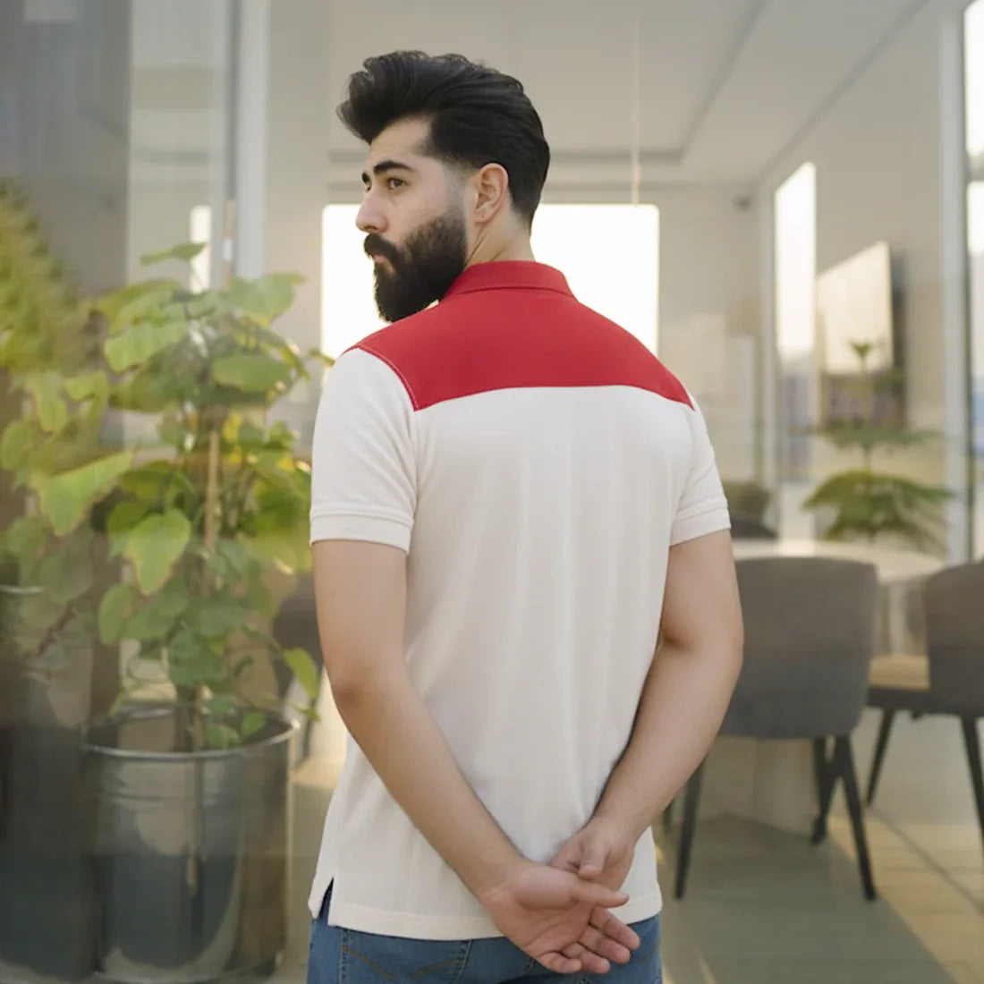 JQ SC POLO - WHITE - NAVZA