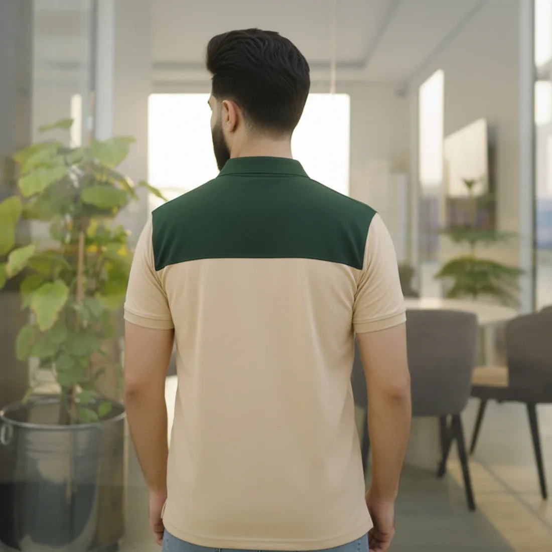 JQ SC POLO - YELLOREEN - NAVZA