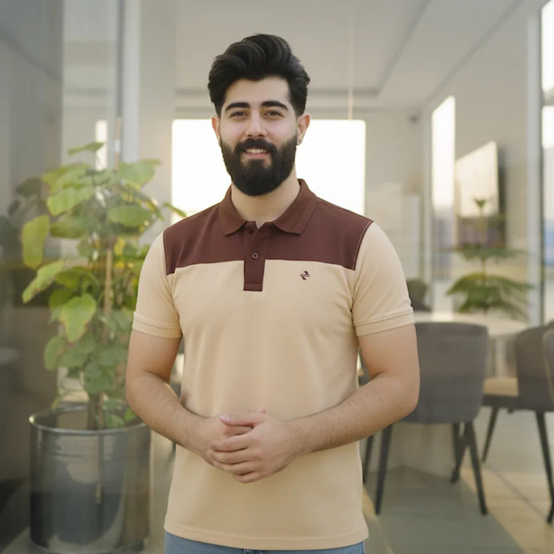 JQ SC POLO - YELLROWN - NAVZA