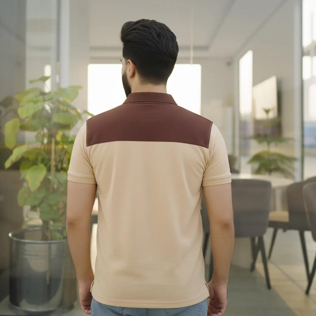 JQ SC POLO - YELLROWN - NAVZA