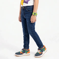 KIDS RELAXED SLIM FIT DENIM – DARK BLUE