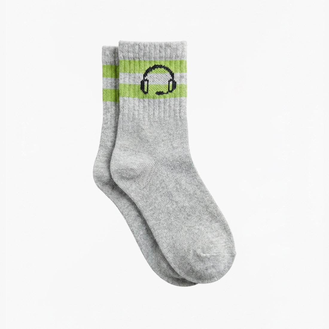 KIDS CREW SOCKS GREY | NAVZA