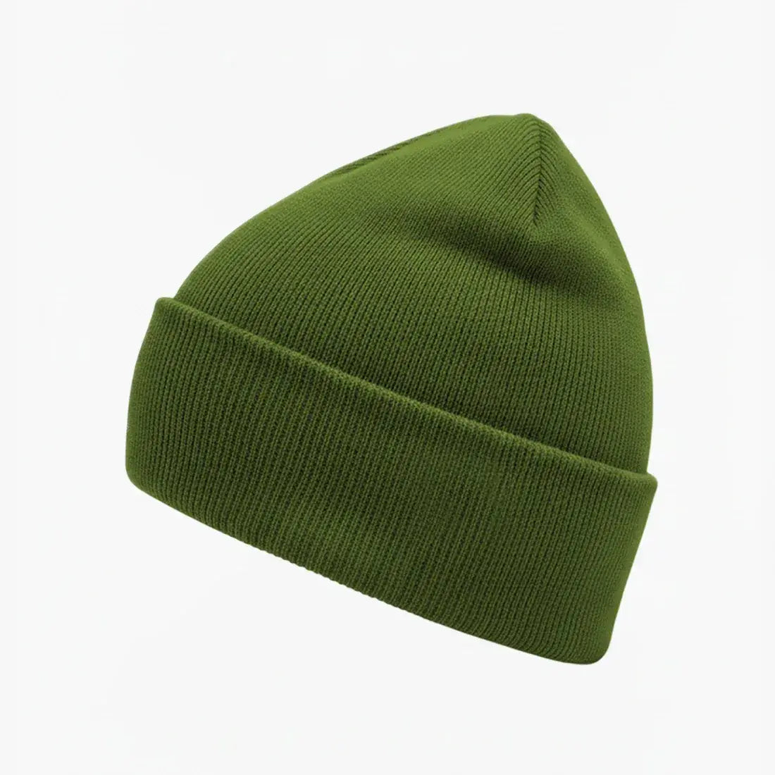 KNIT BEANIE MID OLIVE | NAVZA