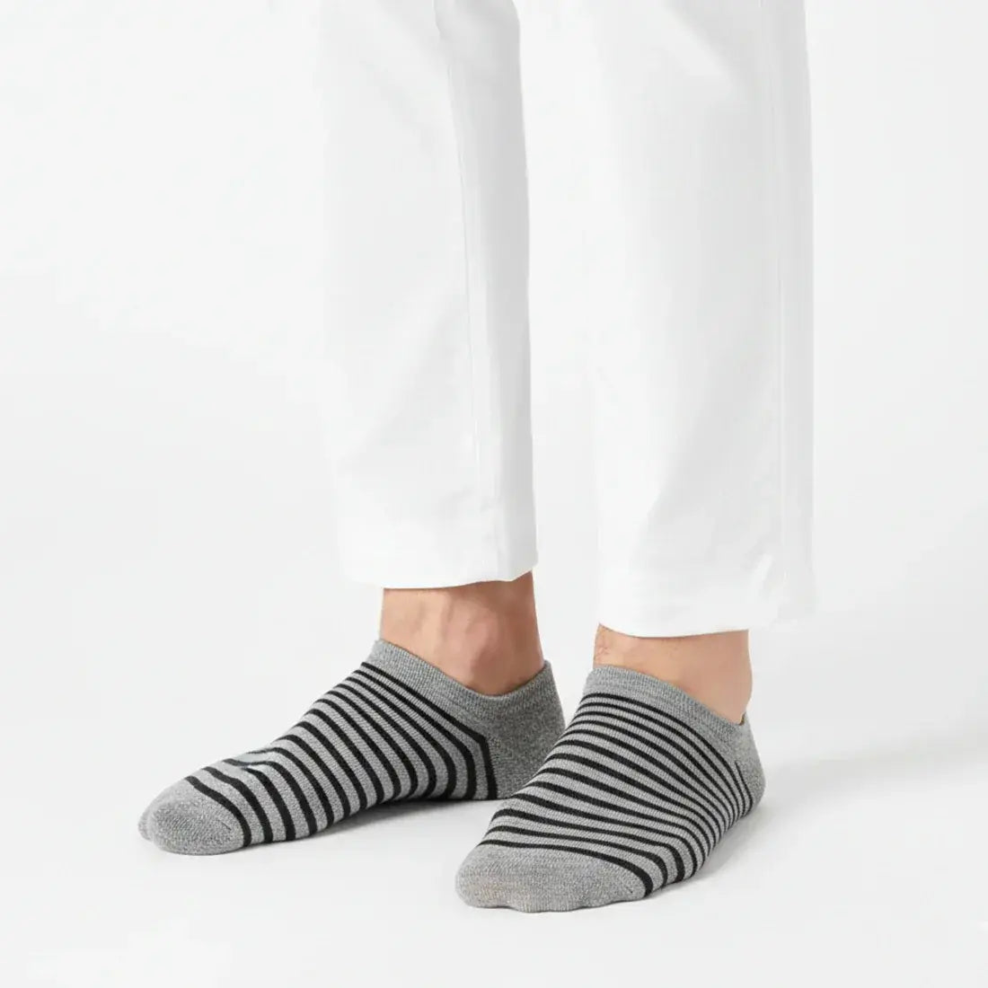 MEN NO SHOW SOCKS GREY | NAVZA