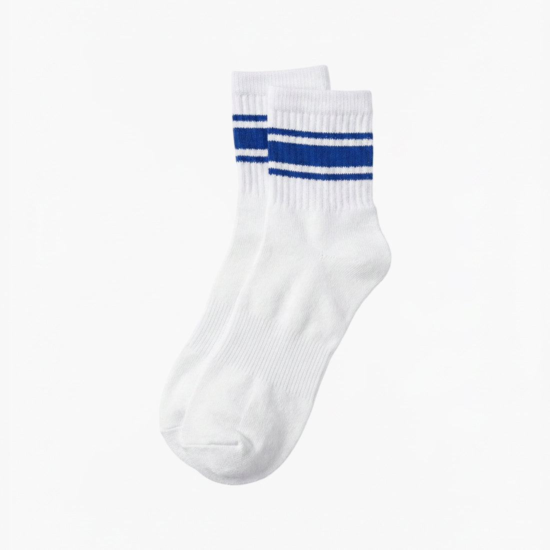 MEN SHORT CREW SOCKS WHITE | NAVZA