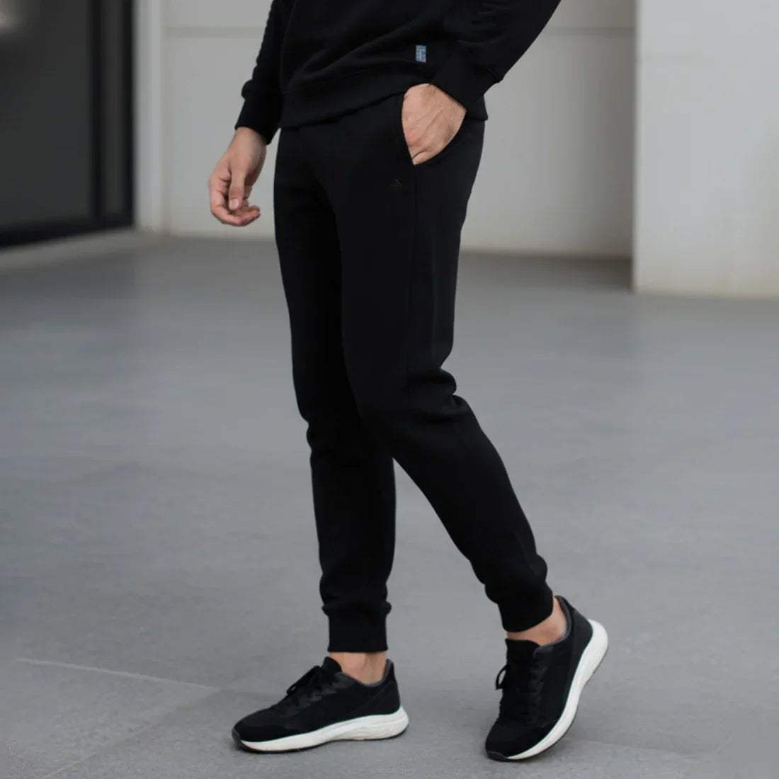 ML FLEECE TROUSER – BLACK - NAVZA