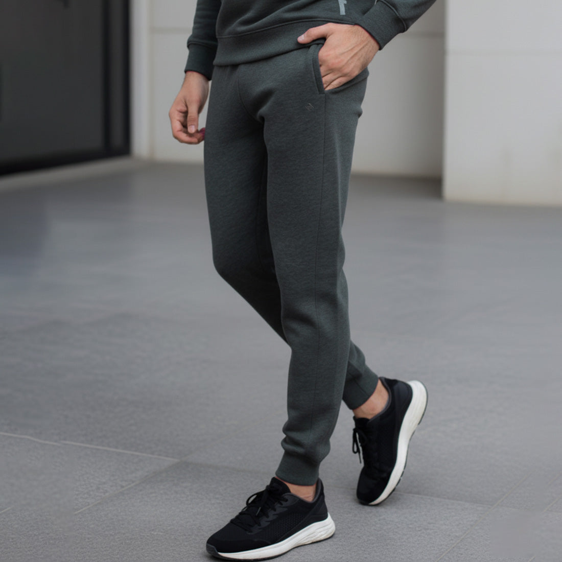Fleece Trouser Charcoal | NAVZA