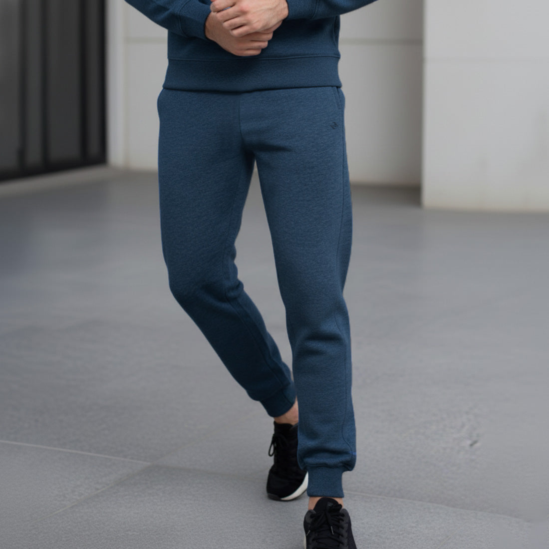 Fleece Trouser Denim | NAVZA