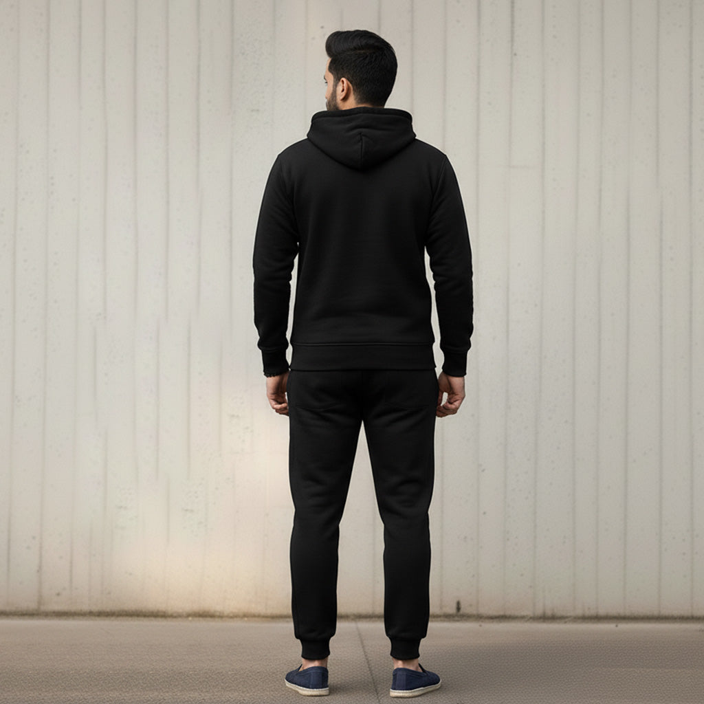 ML PULLOVER HOODIE TRACKER – BLACK