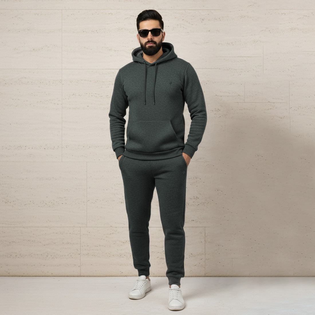ML PULLOVER HOODIE TRACKER – CHARCOAL