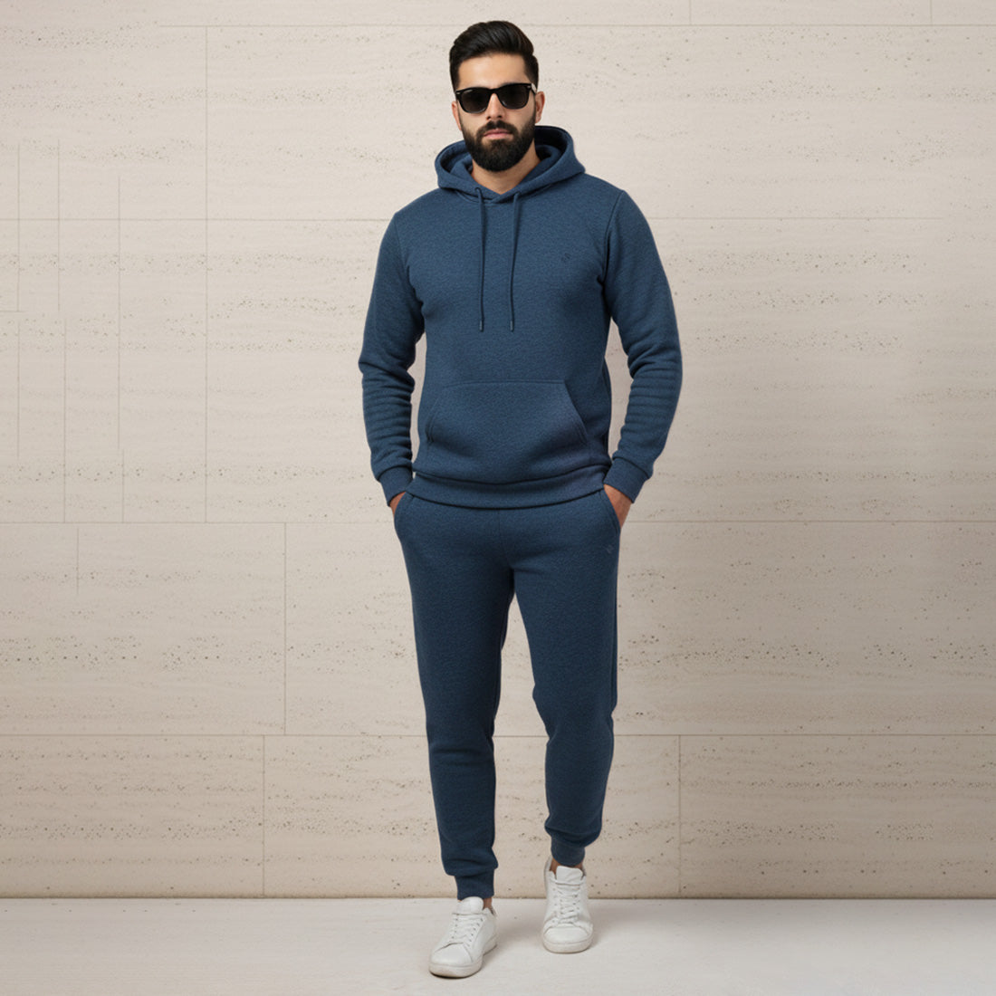 ML PULLOVER HOODIE TRACKER – DENIM