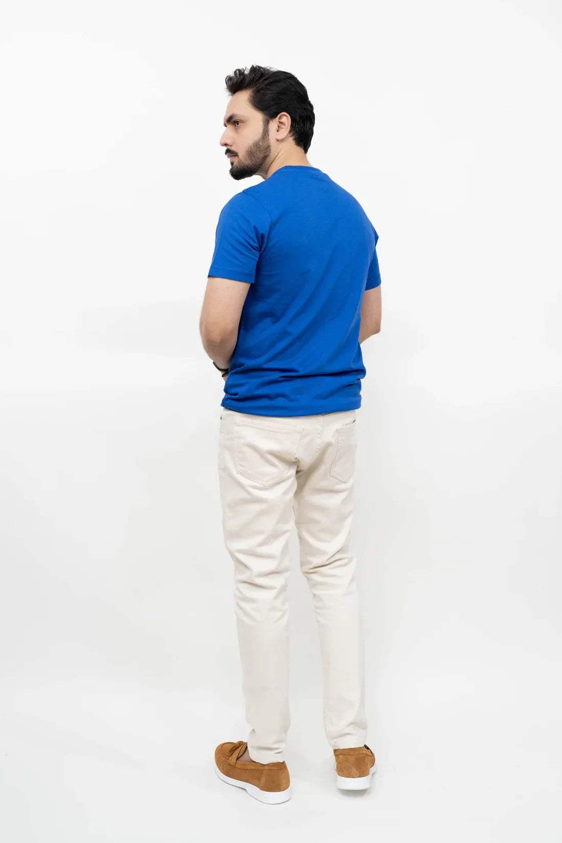 ML REGULAR FIT TEE – ROYAL BLUE - NAVZA