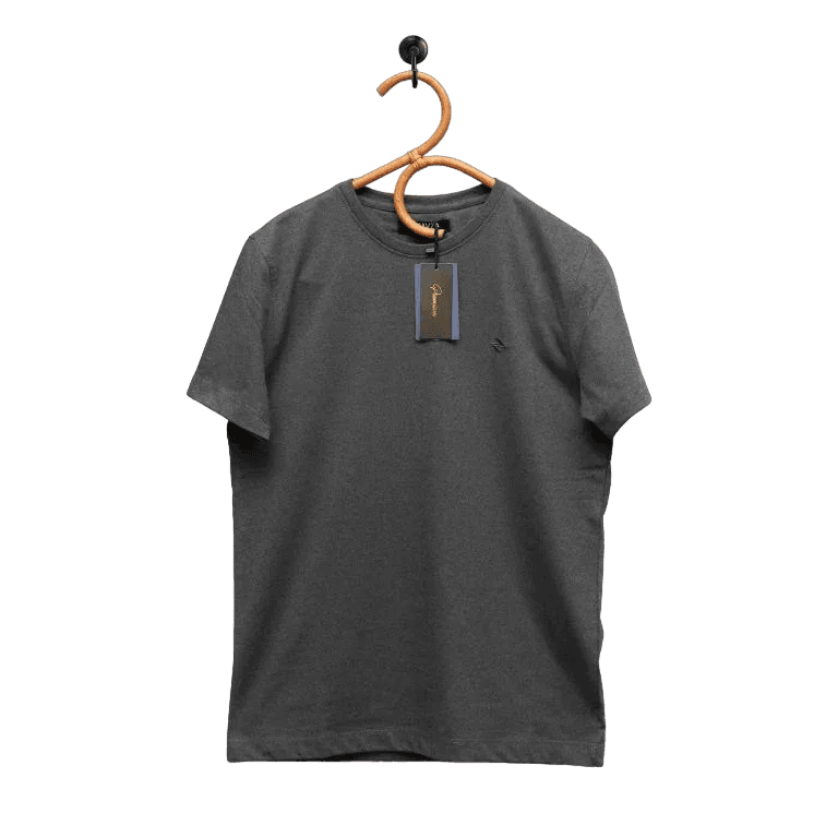 ML SLIM FIT TEE – CHARCOAL - NAVZA