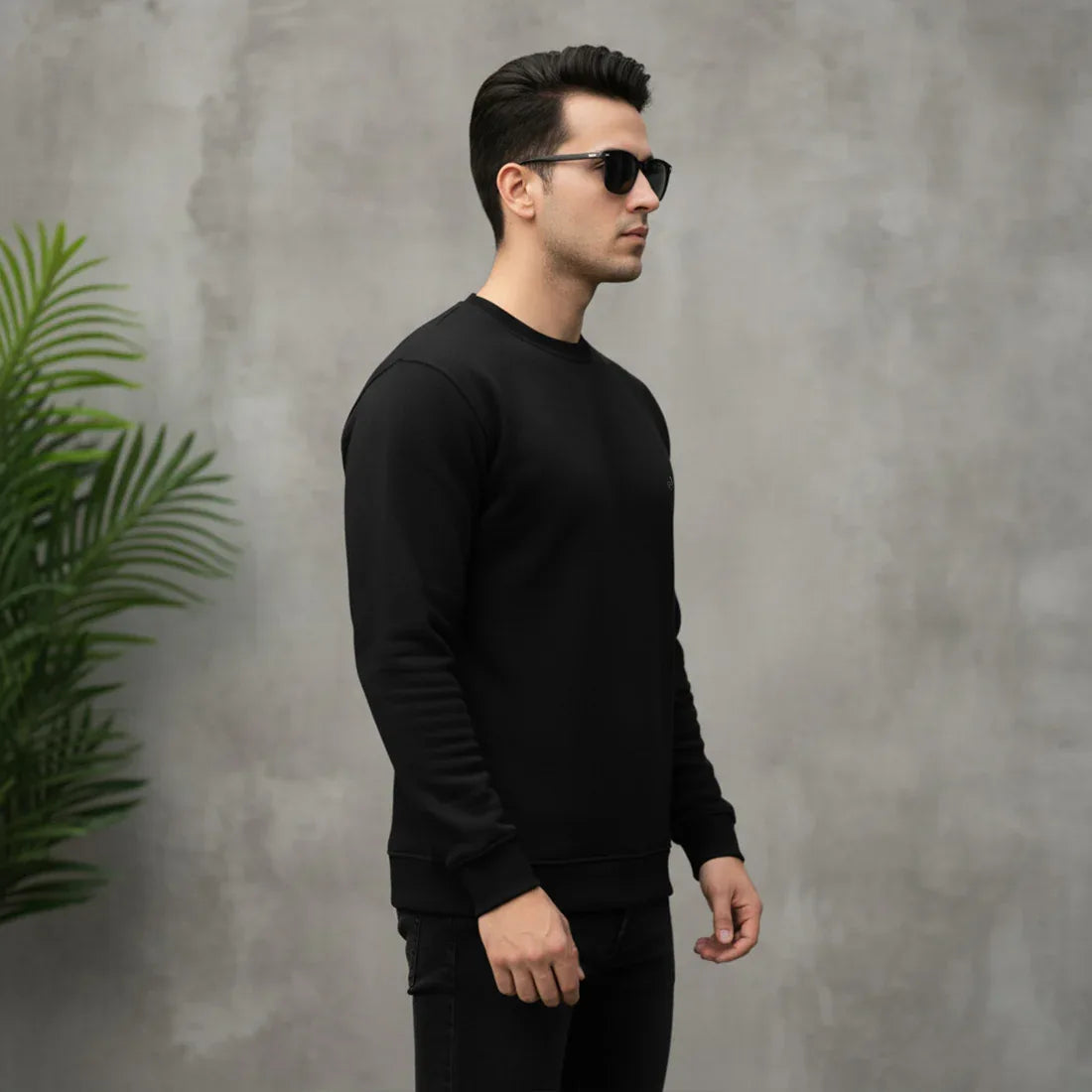 ML SWEATSHIRT – BLACK - NAVZA