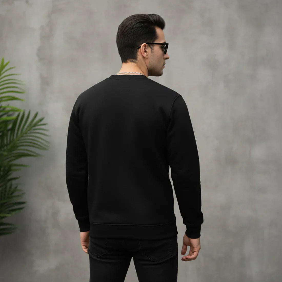 ML SWEATSHIRT – BLACK - NAVZA