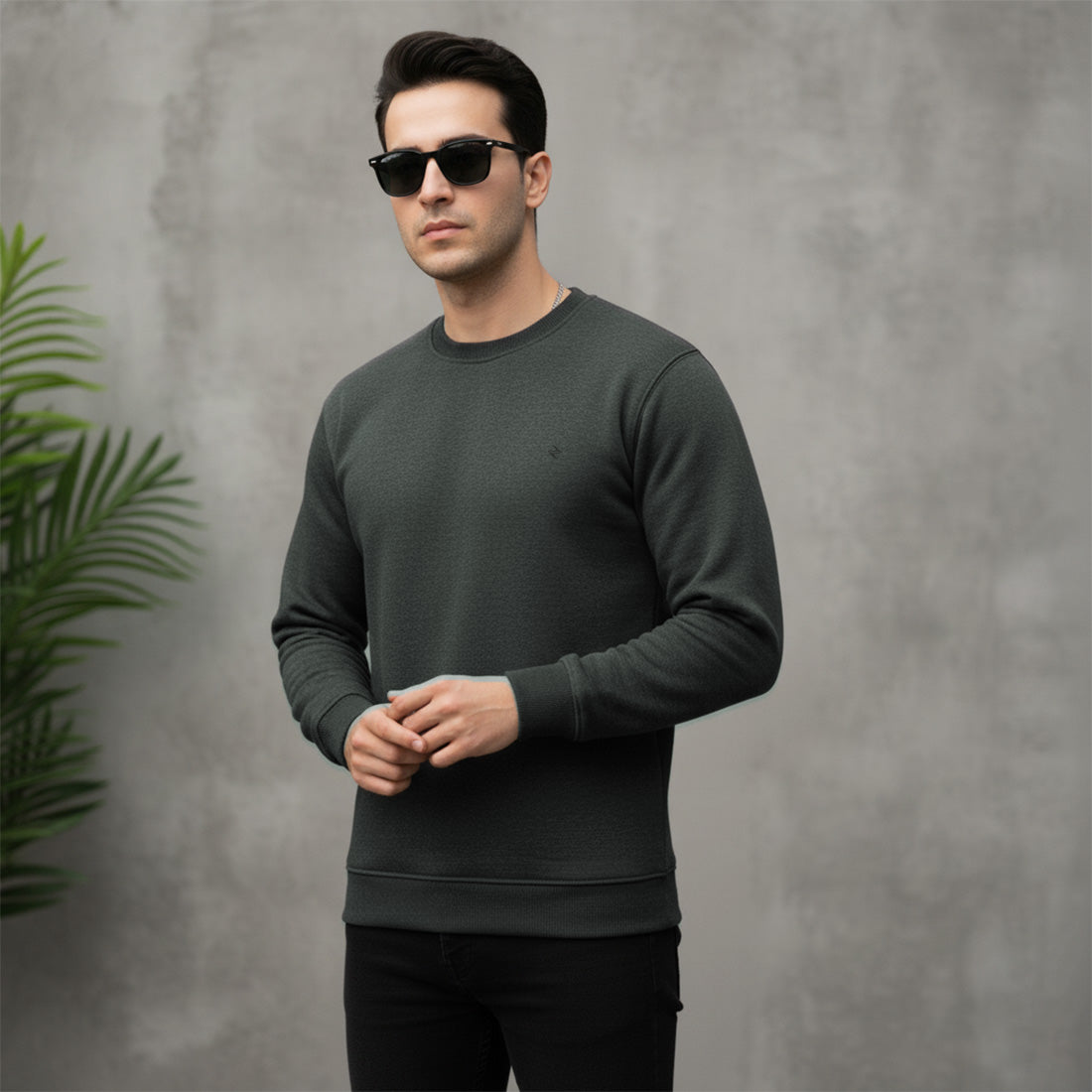 ML SWEATSHIRT – CHARCOAL