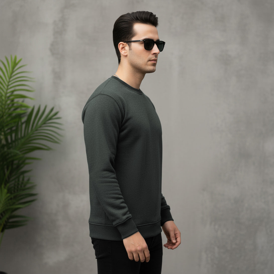 ML SWEATSHIRT – CHARCOAL