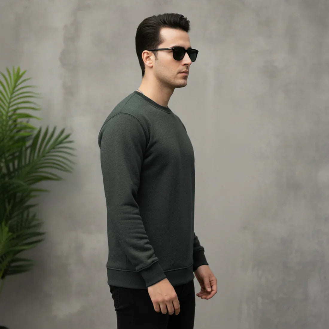ML SWEATSHIRT – CHARCOAL - NAVZA