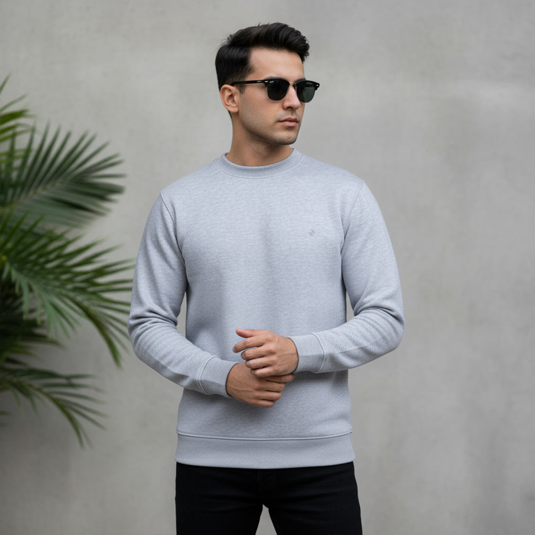 ML Sweatshirts Grey | NAVZA