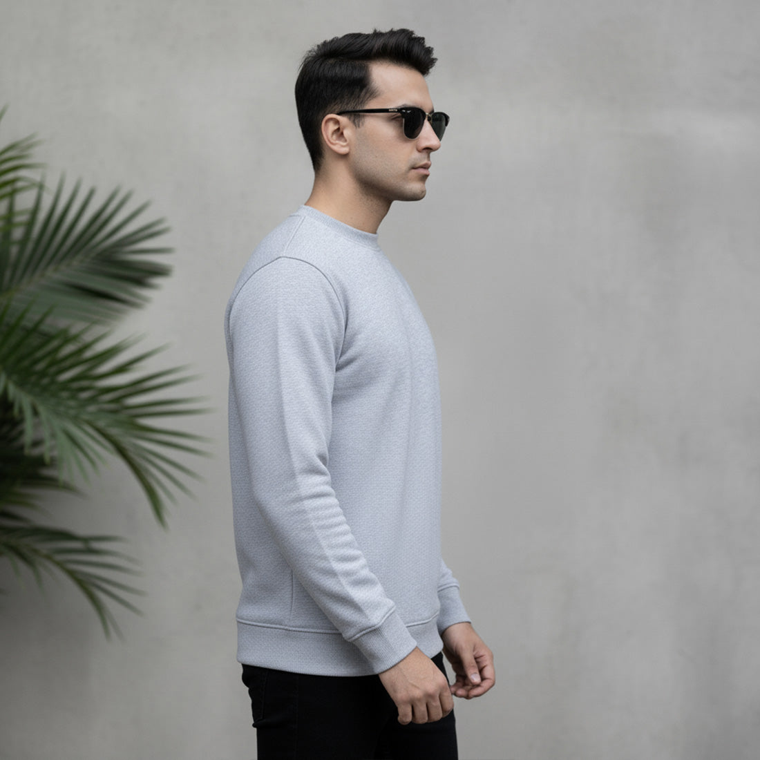 ML Sweatshirts Grey | NAVZA