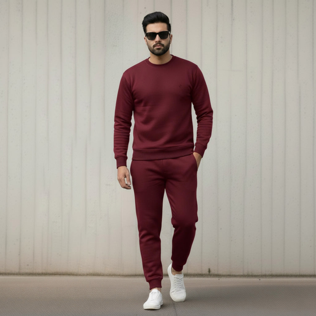 ML SWEATSHIRT TRACKER – BURGUNDY