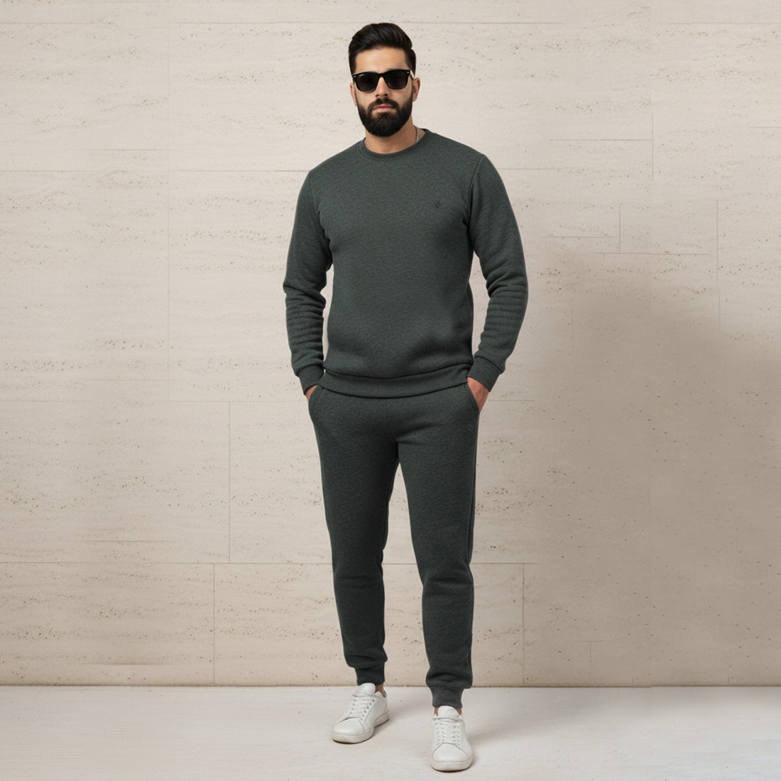 ML SWEATSHIRT TRACKER – CHARCOAL