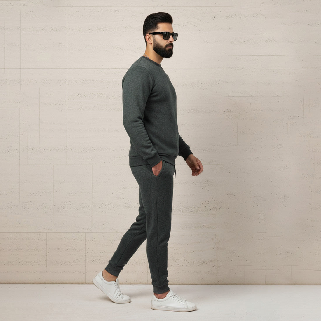 ML SWEATSHIRT TRACKER – CHARCOAL