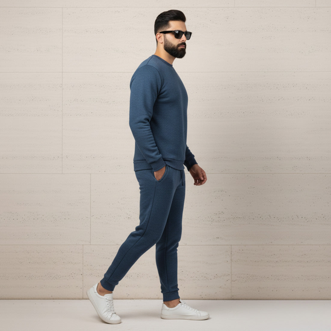 ML SWEATSHIRT TRACKER – DENIM