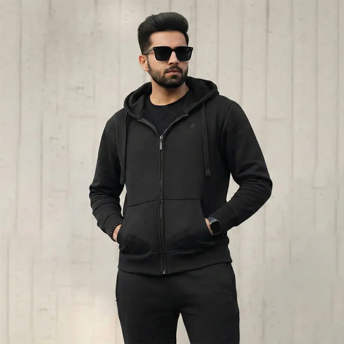 ML ZIPPER BLACK | NAVZA