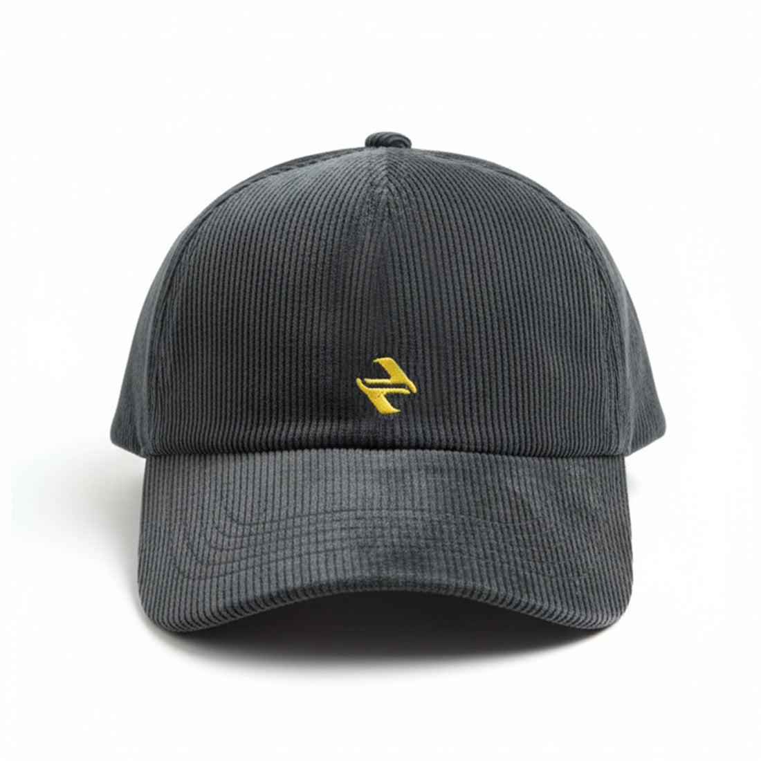 Corduroy Cap Charcoal Grey | NAVZA