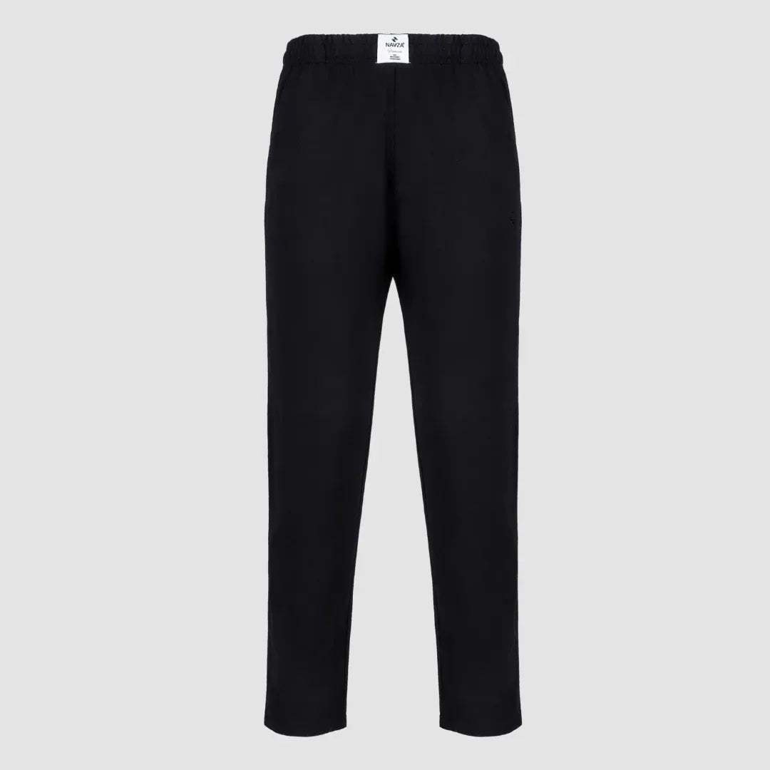 PACK OF BLACK UNDERTEE & BLACK JERSEY TROUSER - NAVZA