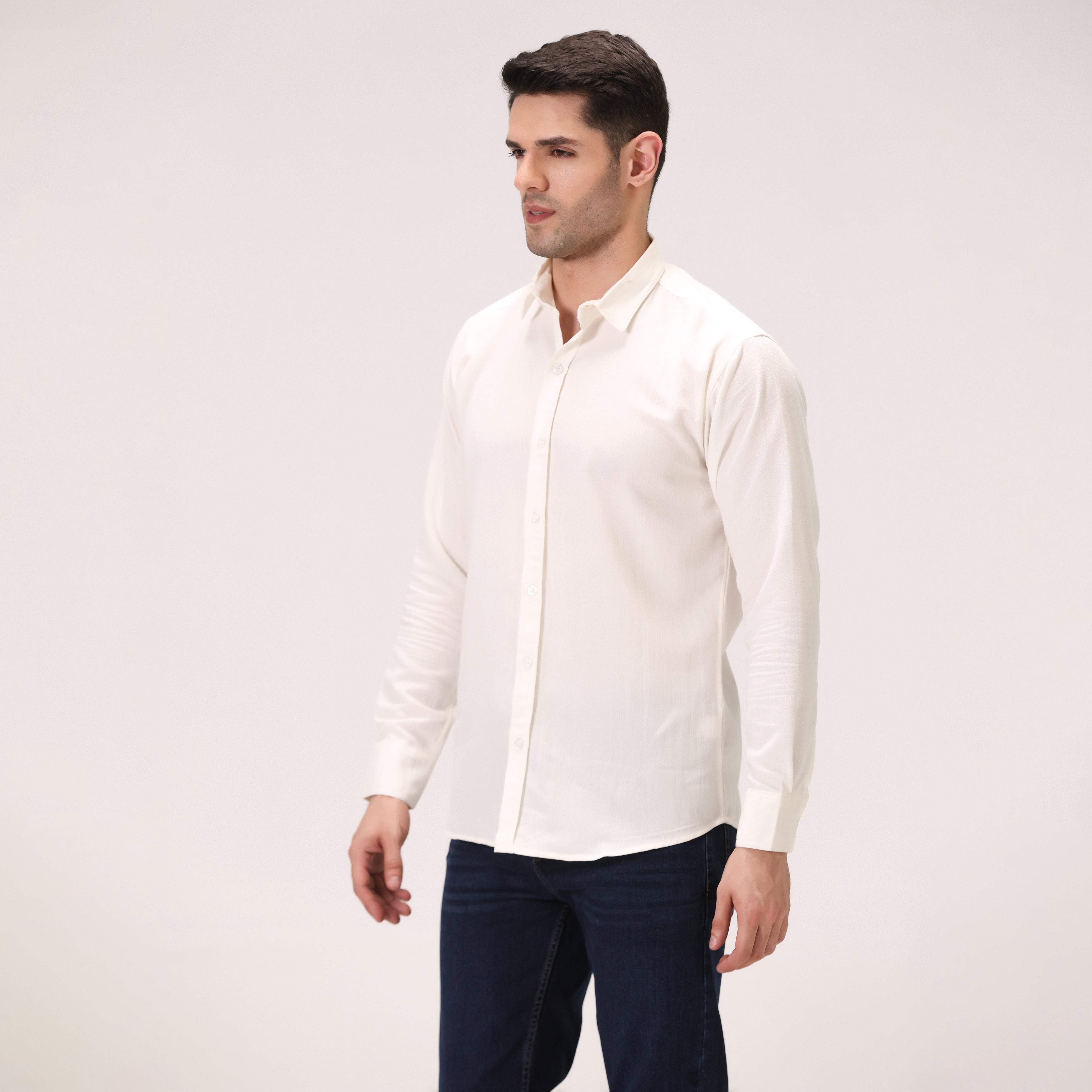 PLAIN SHIRT – WHITE