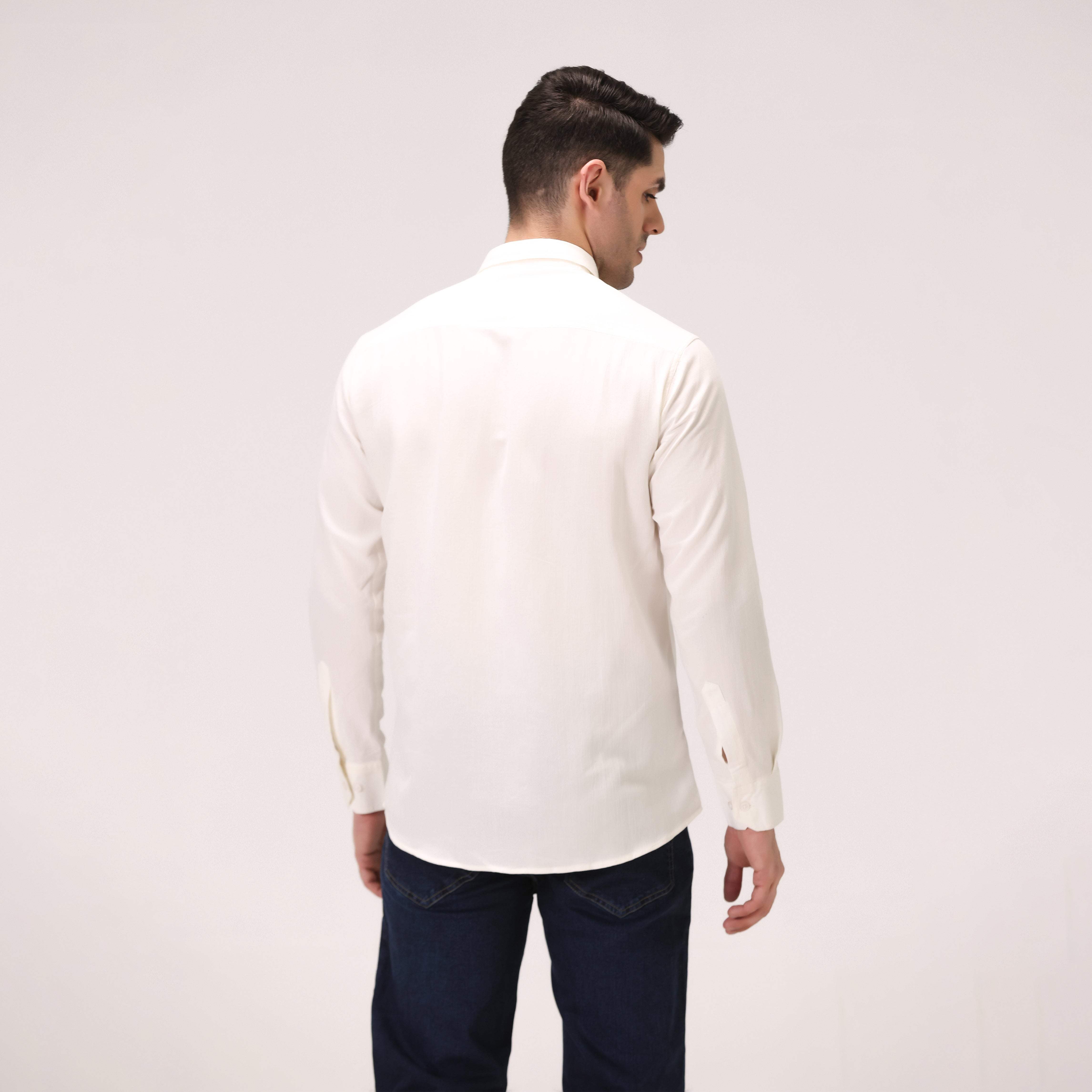 PLAIN SHIRT – WHITE