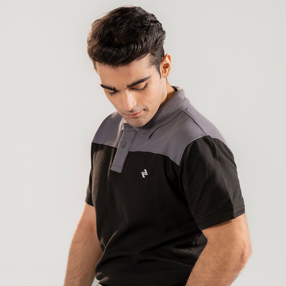 JQ SC POLO - BLACK