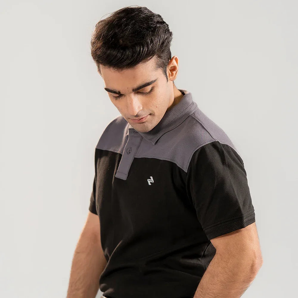 JQ SC POLO - BLACK - NAVZA