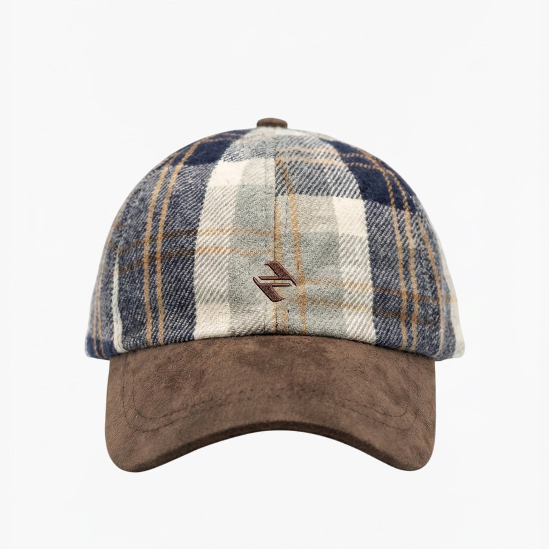 Scottish tartan cap blue & white | NAVZA