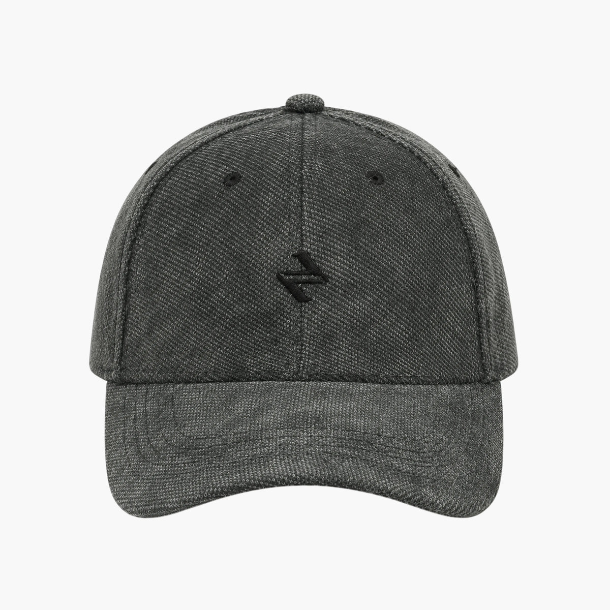 SOFT WAFFLE TEXTURED CAP | CHARCOAL