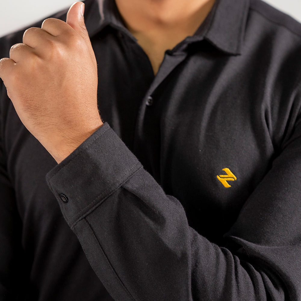 CL SMART SHIRT - BLACK