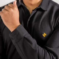 CL SMART SHIRT - BLACK - NAVZA