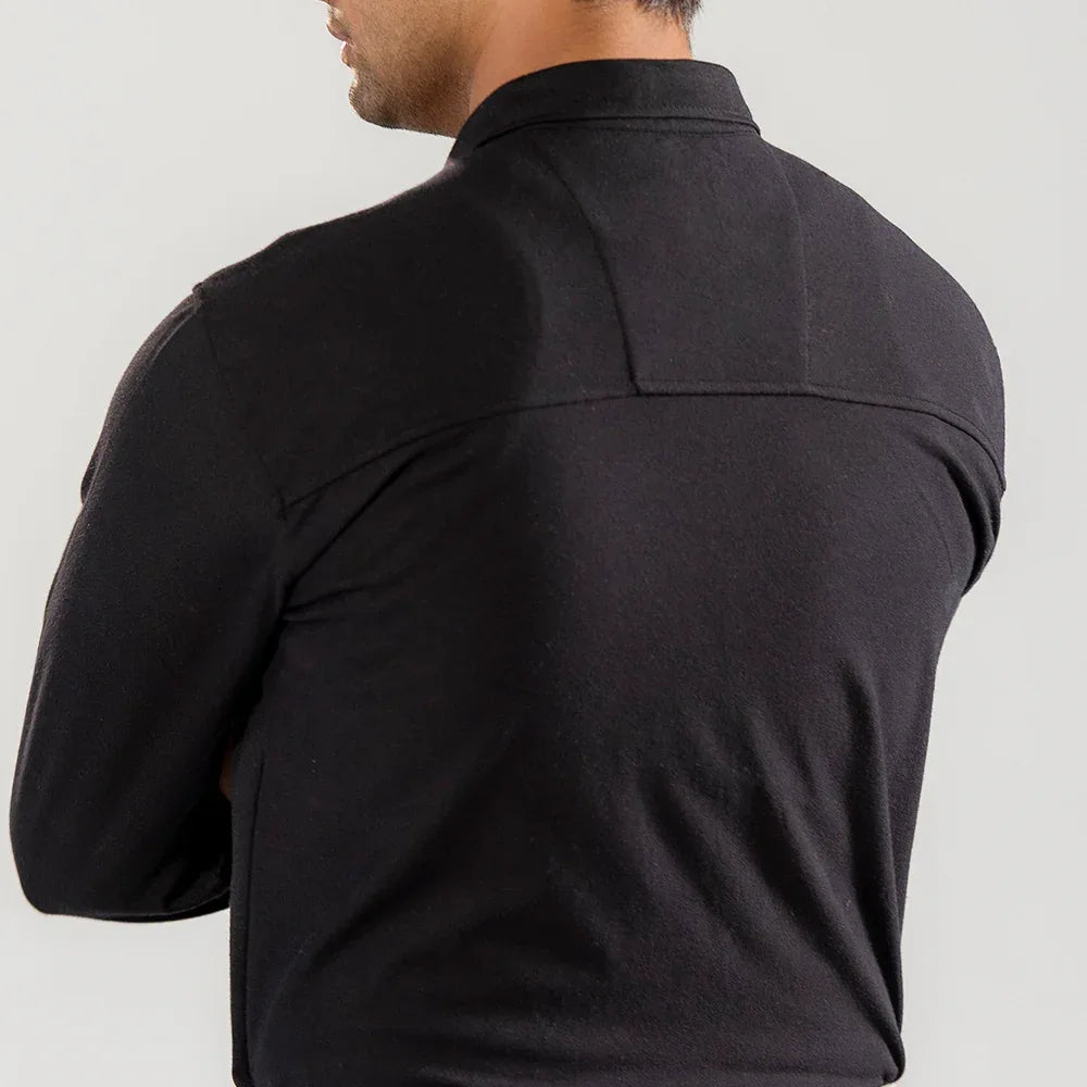 CL SMART SHIRT - BLACK - NAVZA