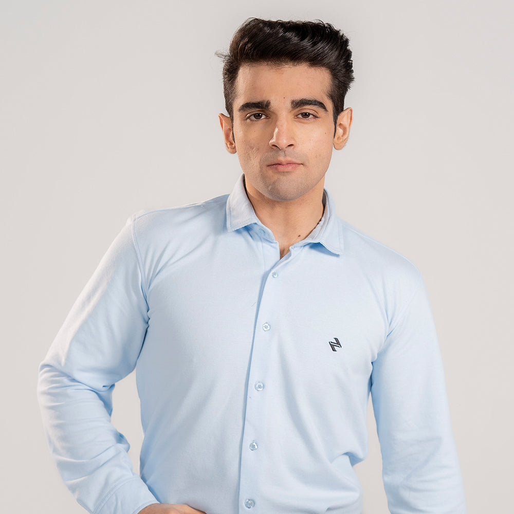 CL SMART SHIRT - SKY BLUE