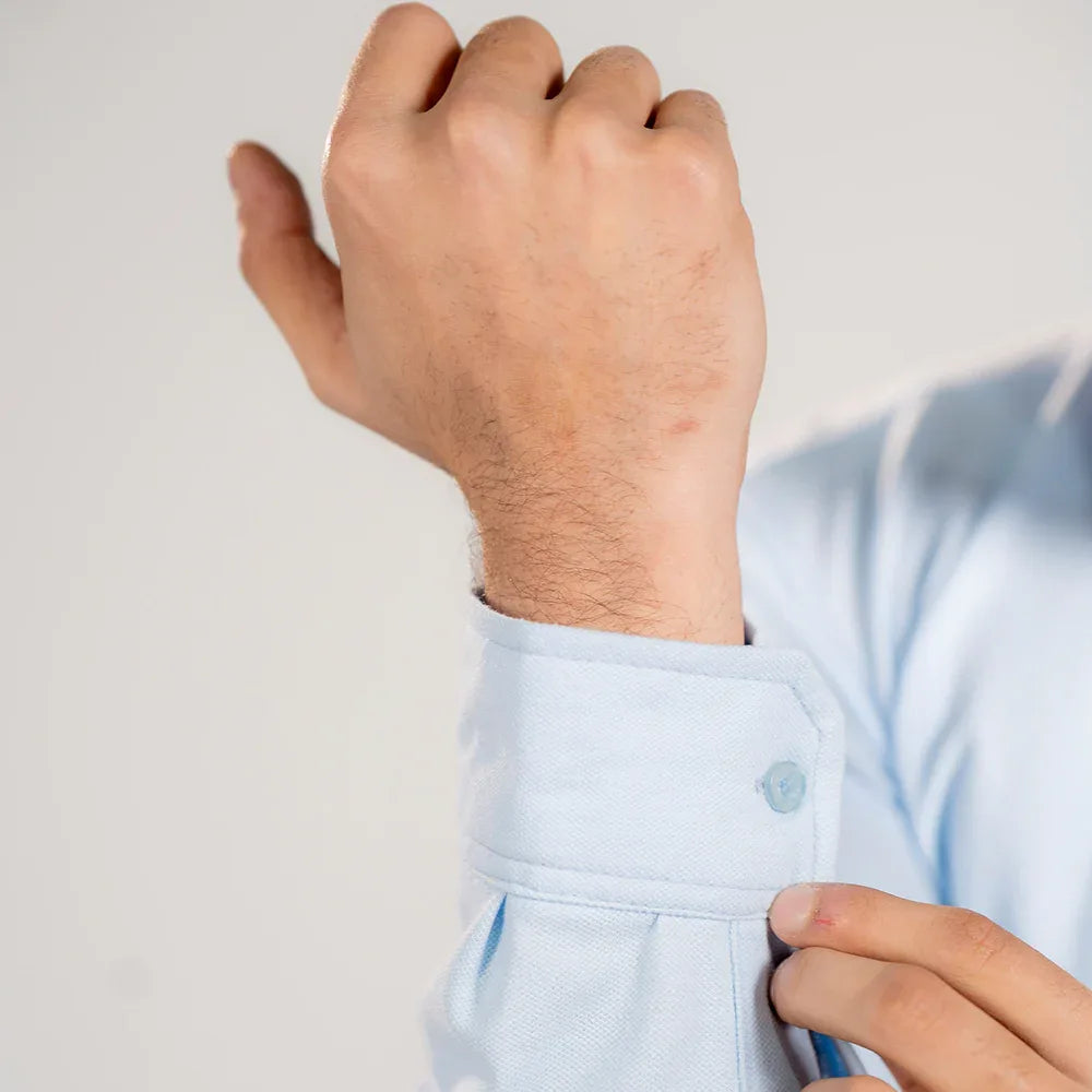 CL SMART SHIRT - SKY BLUE - NAVZA