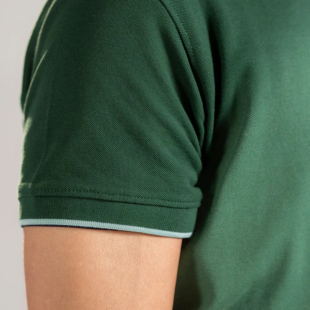 ST HV POLO - RICH GREEN - NAVZA