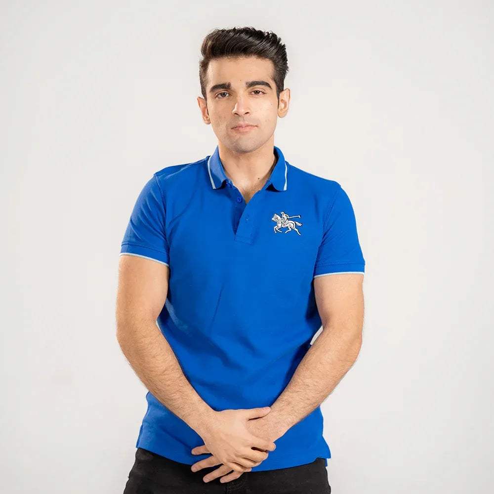 ST HV POLO - ROYAL BLUE - NAVZA