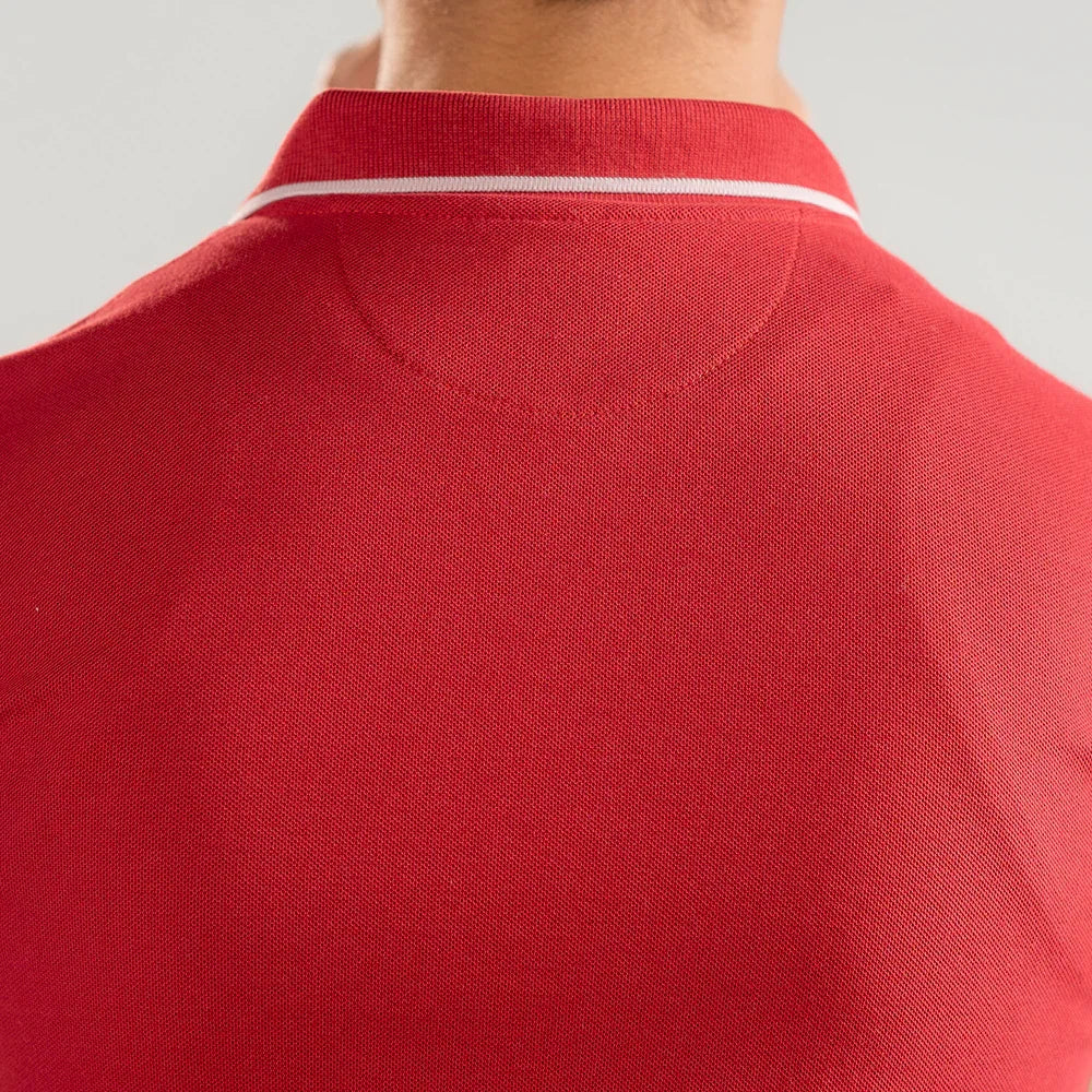 ST LV POLO - MAROON - NAVZA