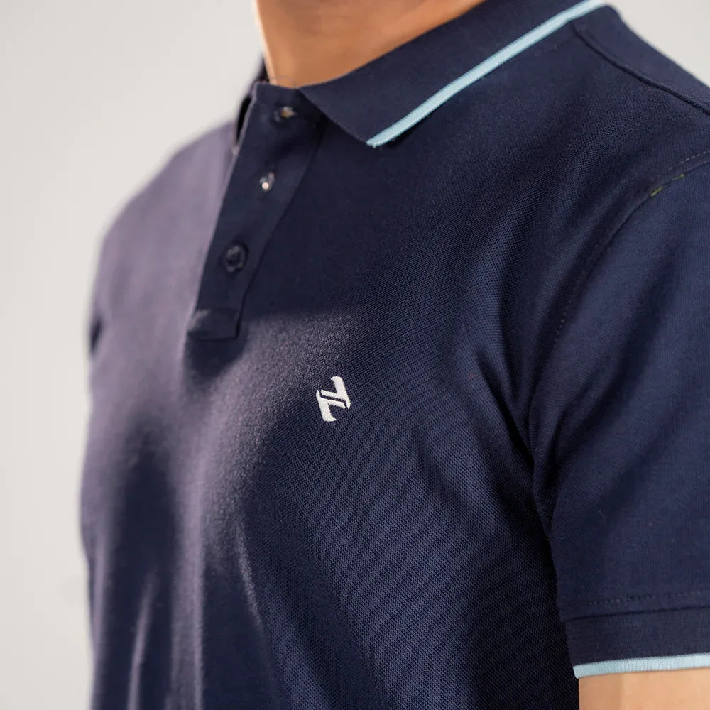ST LV POLO - NAVY - NAVZA