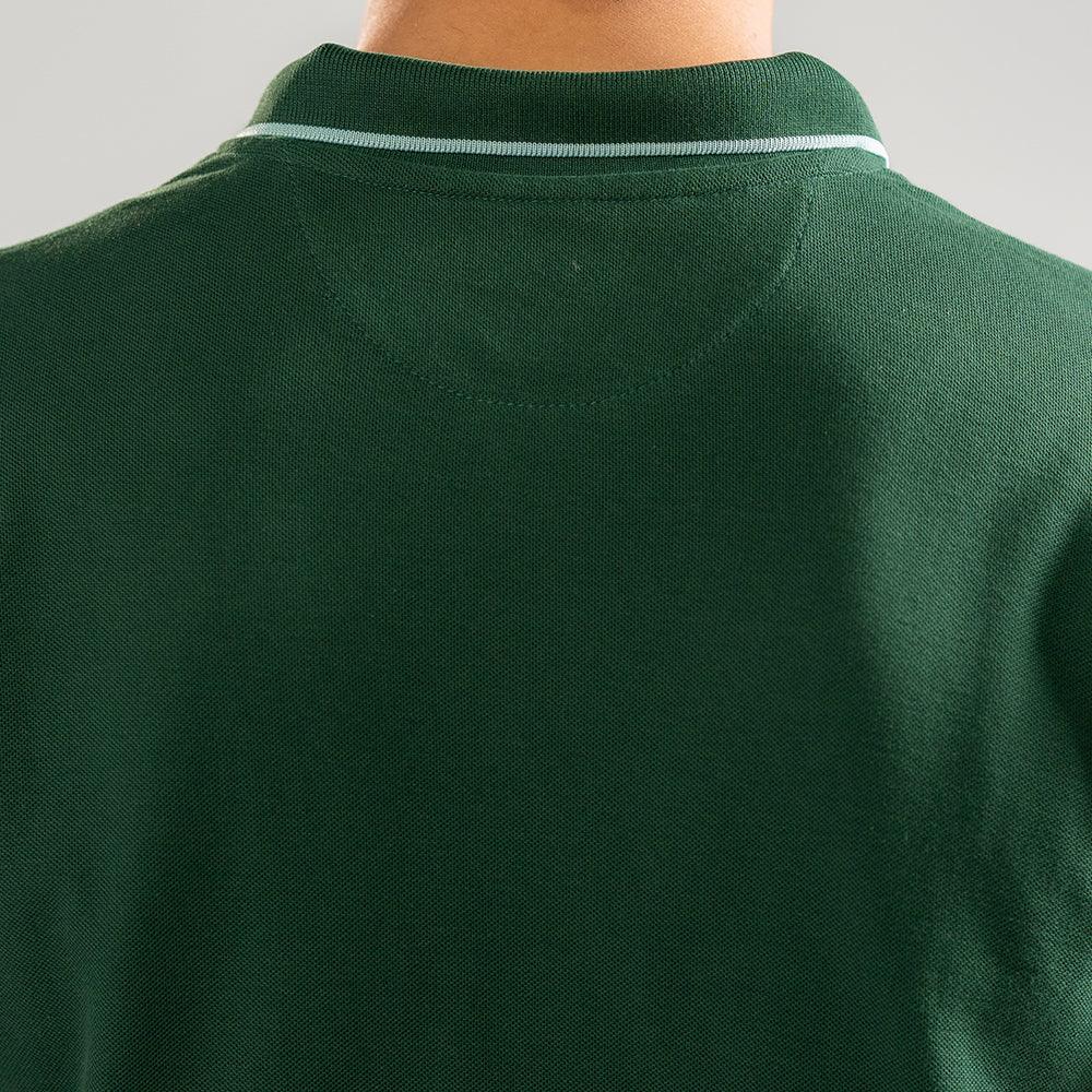 ST LV POLO - RICH GREEN - NAVZA