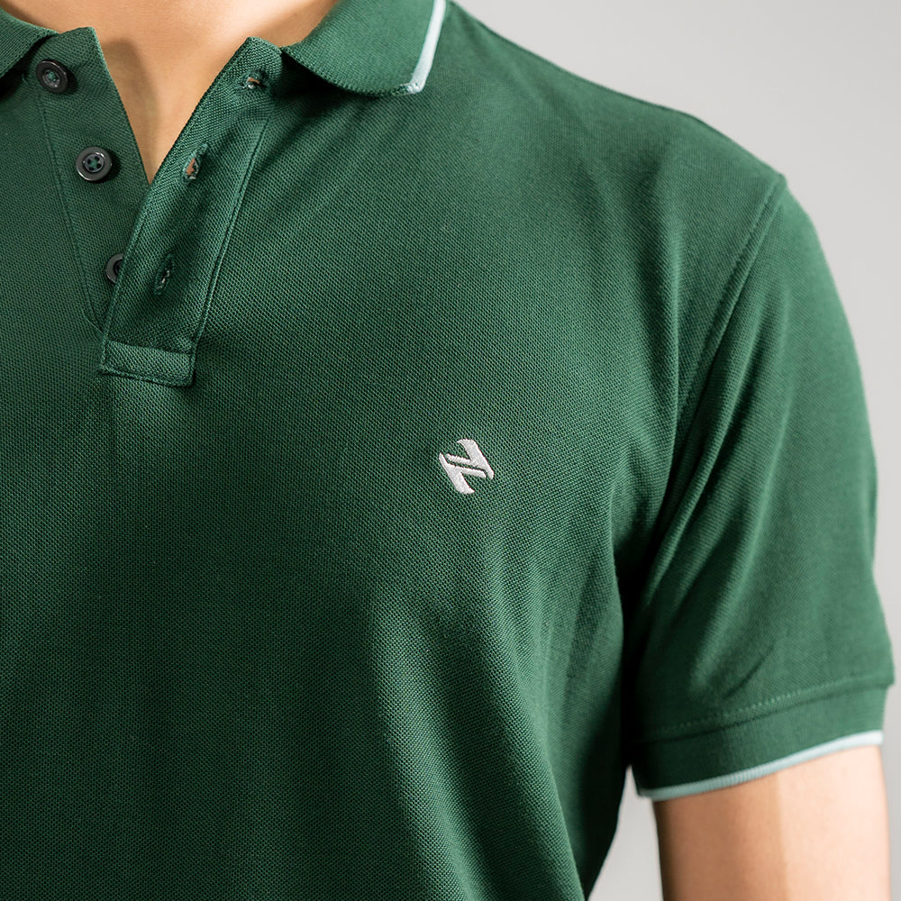 ST LV POLO - RICH GREEN