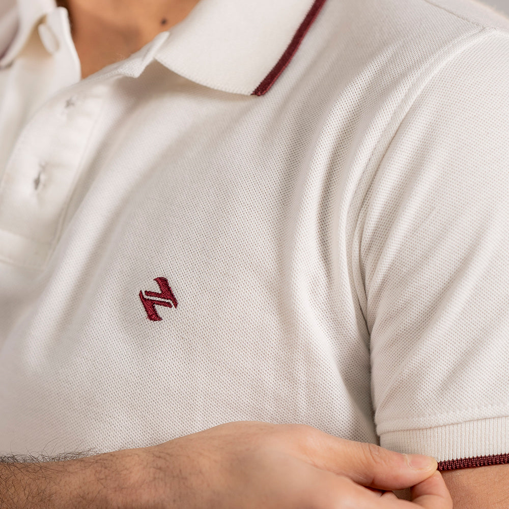 ST LV POLO - WHITE