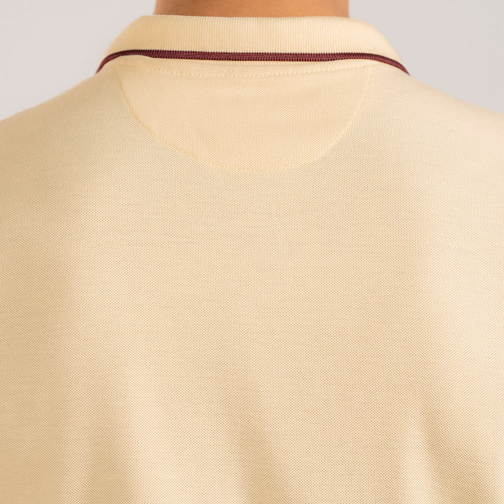 ST LV POLO - SOFT YELLOW